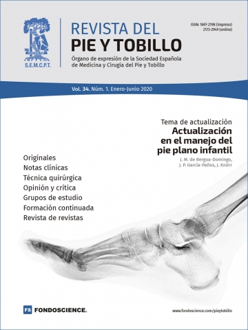 Portada Pie y Tobillo / Junio 2020